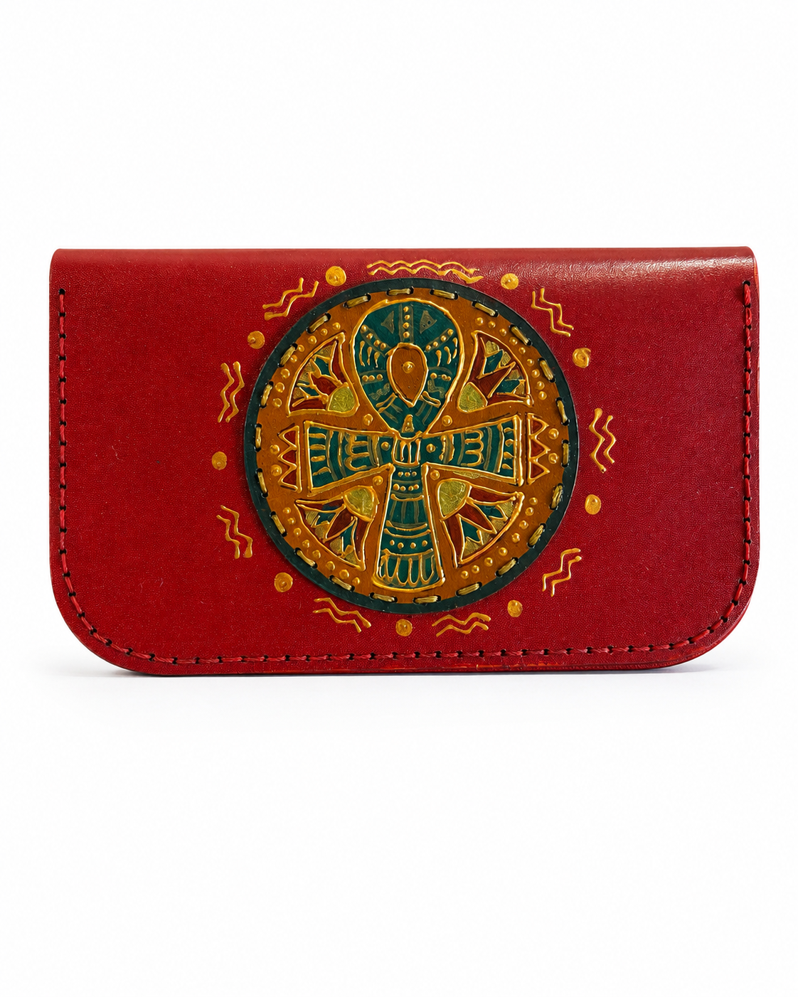 Royal Ankh Genuine Leather Wallet