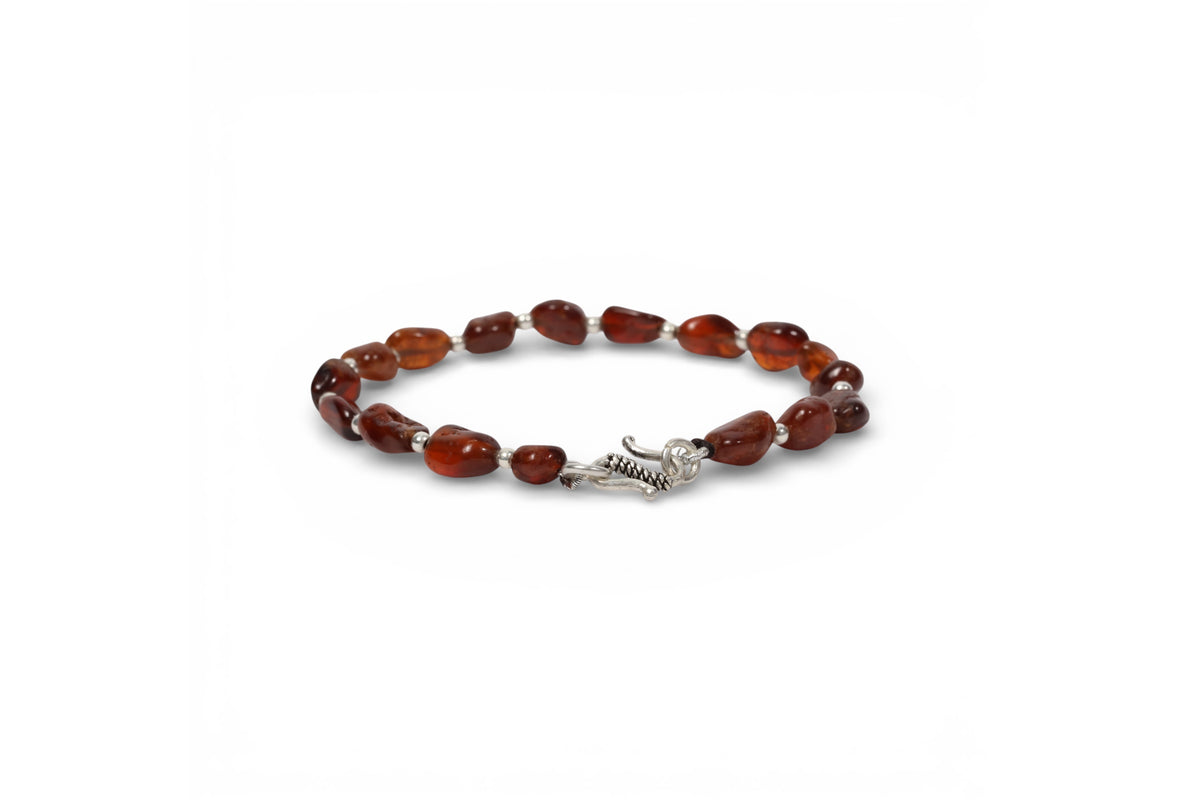 Silver Ember Bracelet