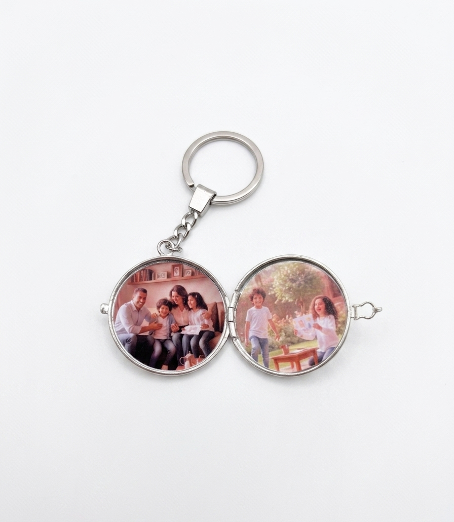 Arabic Script Memory Locket