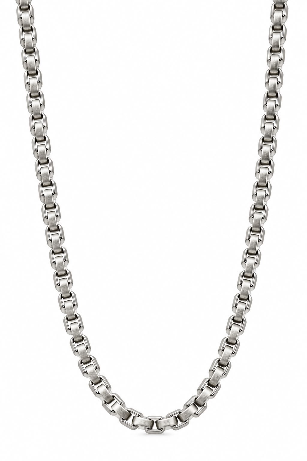 Sterling Silver Box Link Chain