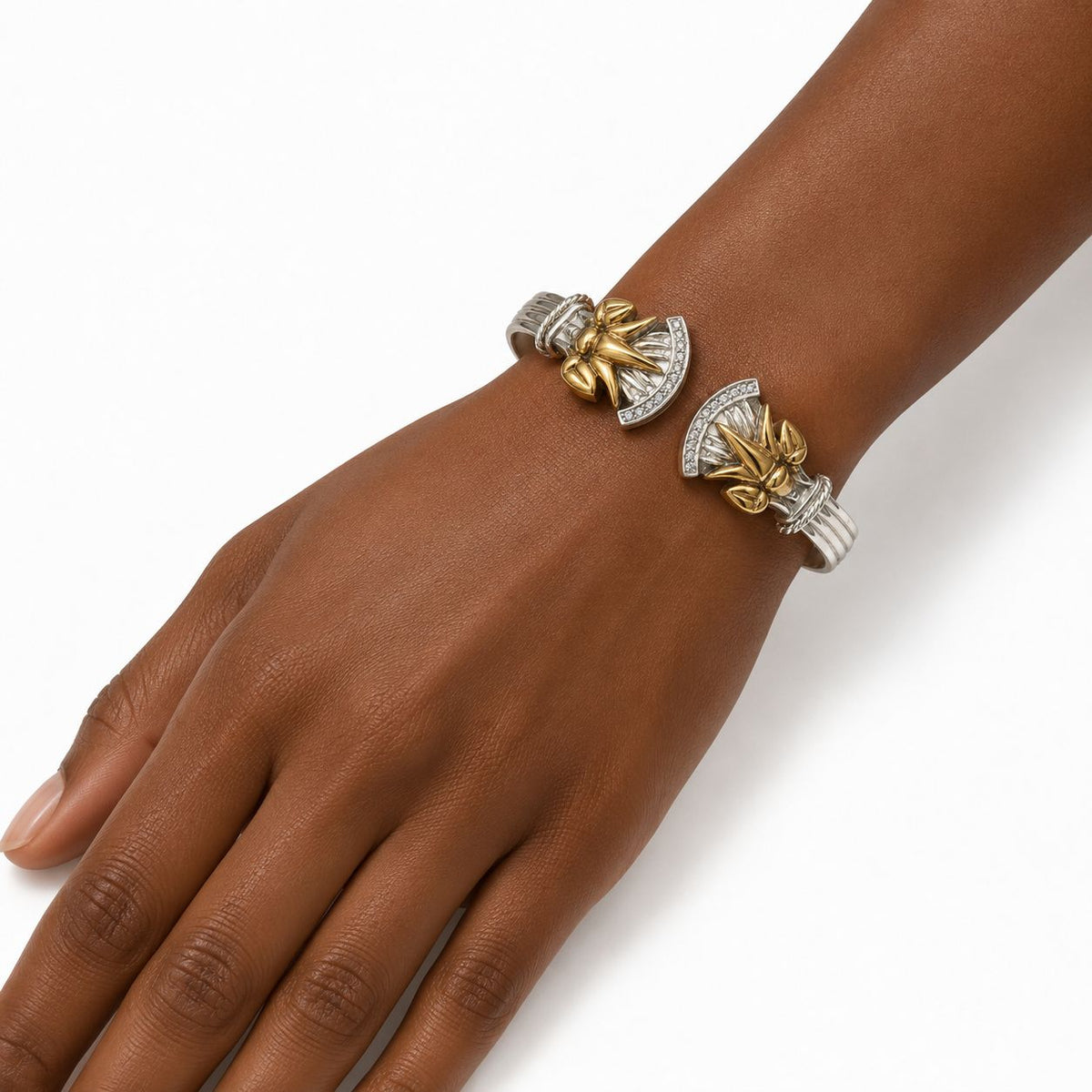 Lotus 925 Silver Cuff