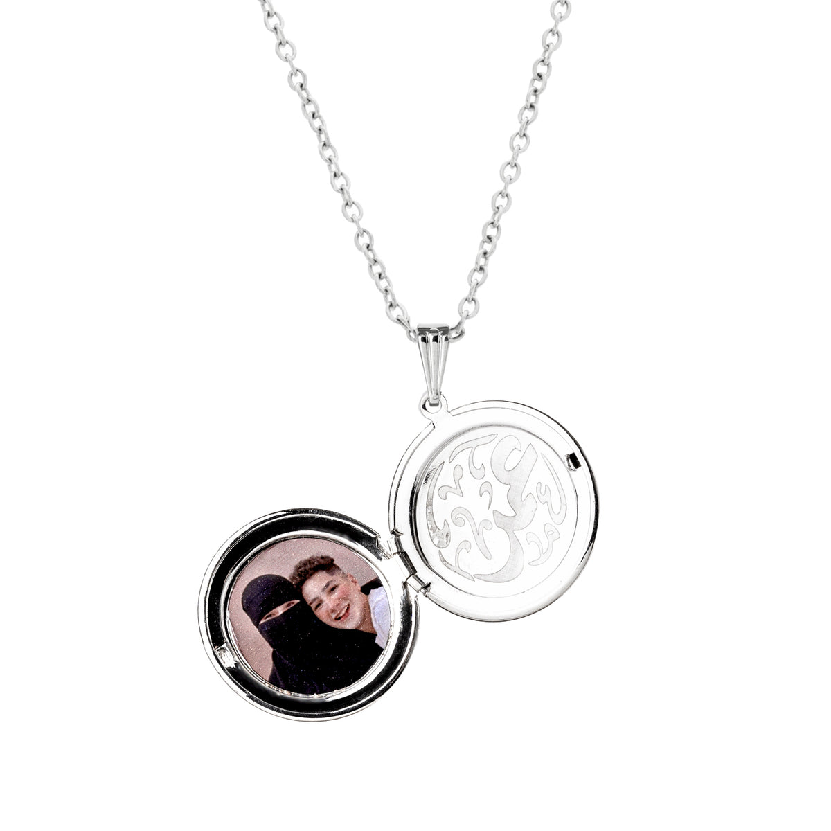 سلسلة لوكيت دائرة Circle Locket Chain