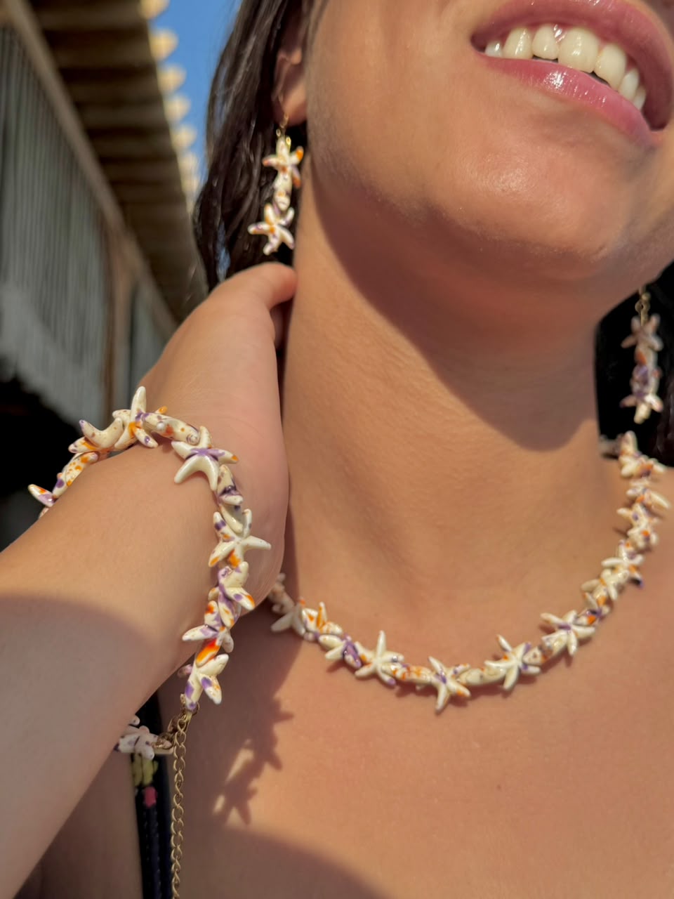Starfish Splash Jewelry Set