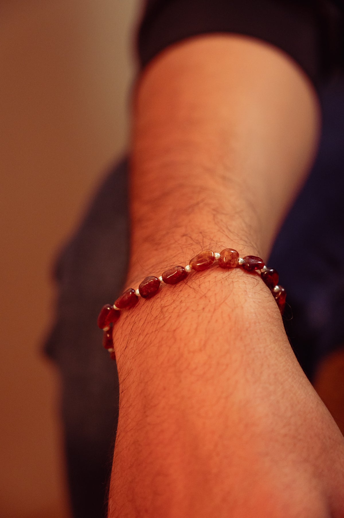 Silver Ember Bracelet
