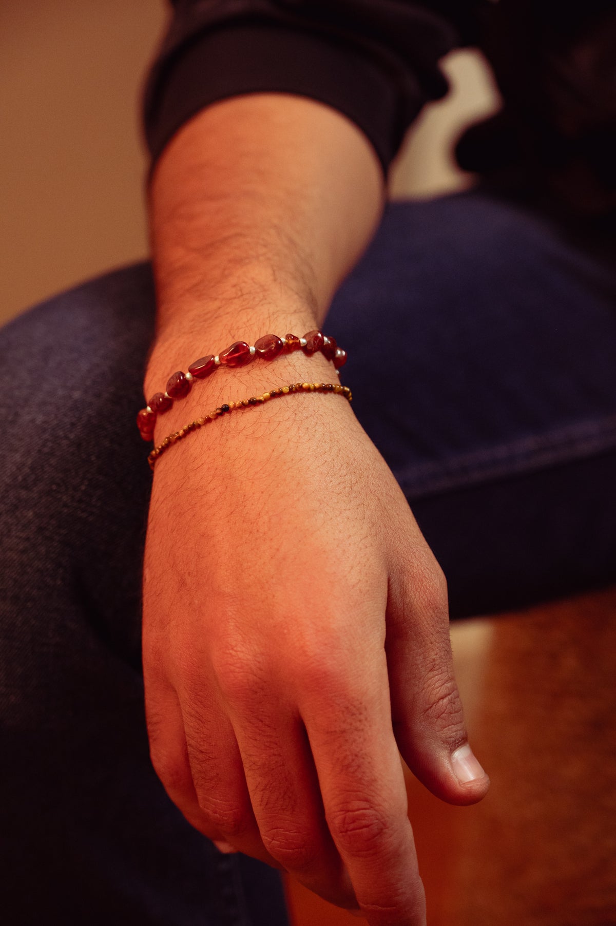 Silver Ember Bracelet