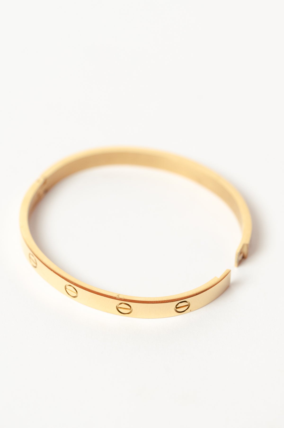 Gold Orbit Bangle