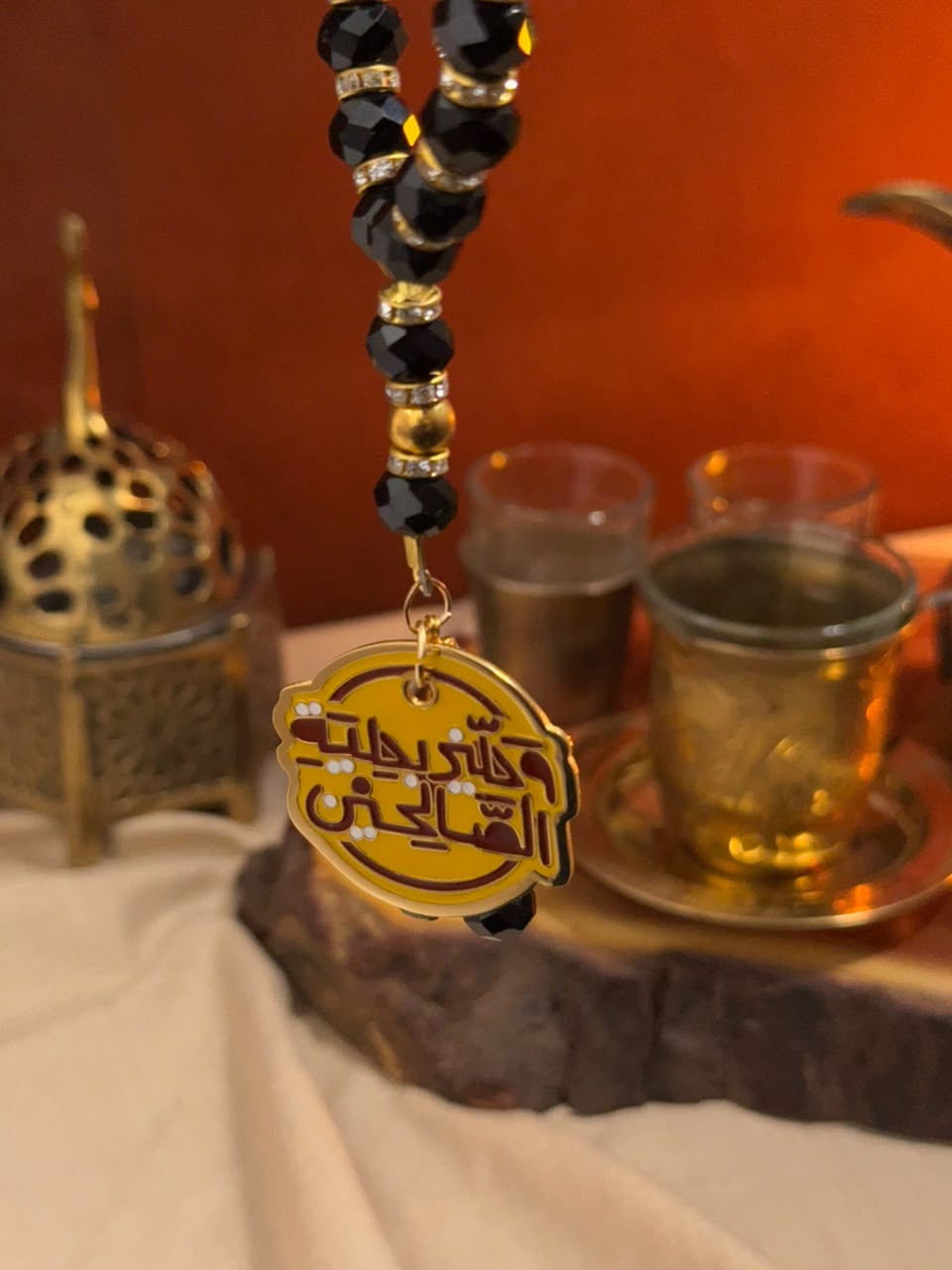 “Adorn Me with the Adornment of the Righteous” Crystal Tasbih