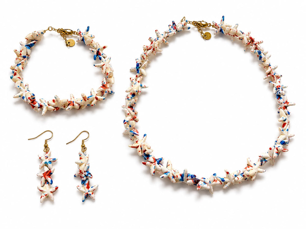 Starfish Splash Jewelry Set