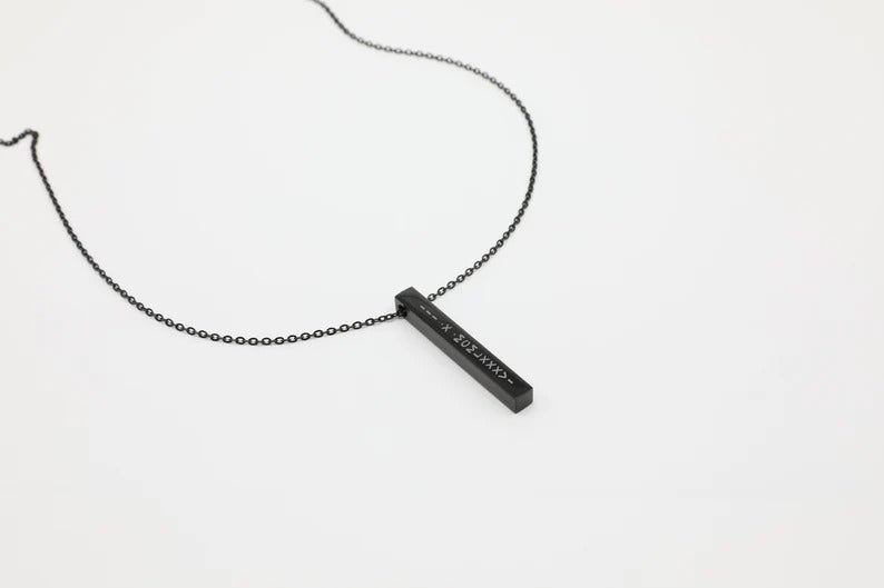 Custom Bar Necklace