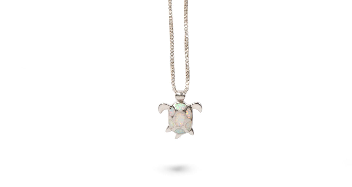 Ocean Soul Turtle Necklace 925