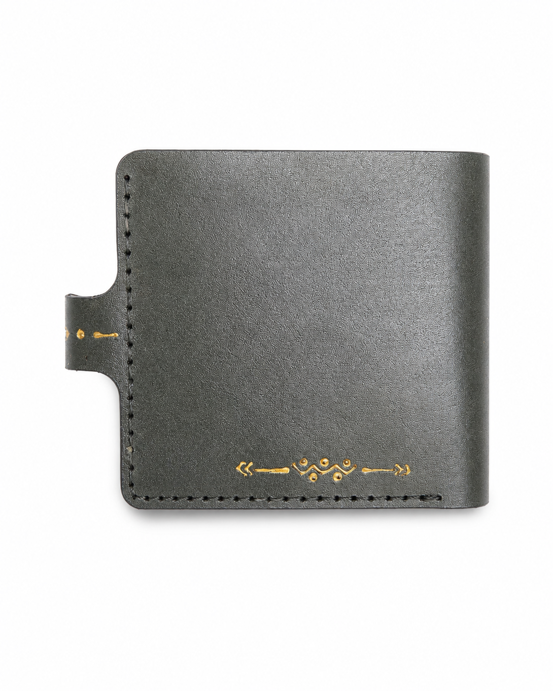 Handcrafted Artistic Leather Wallet