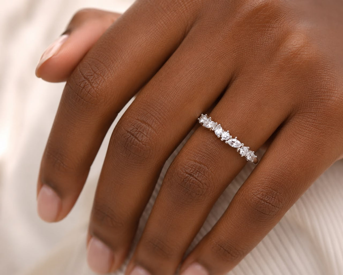 Celeste Marquise Eternity Ring