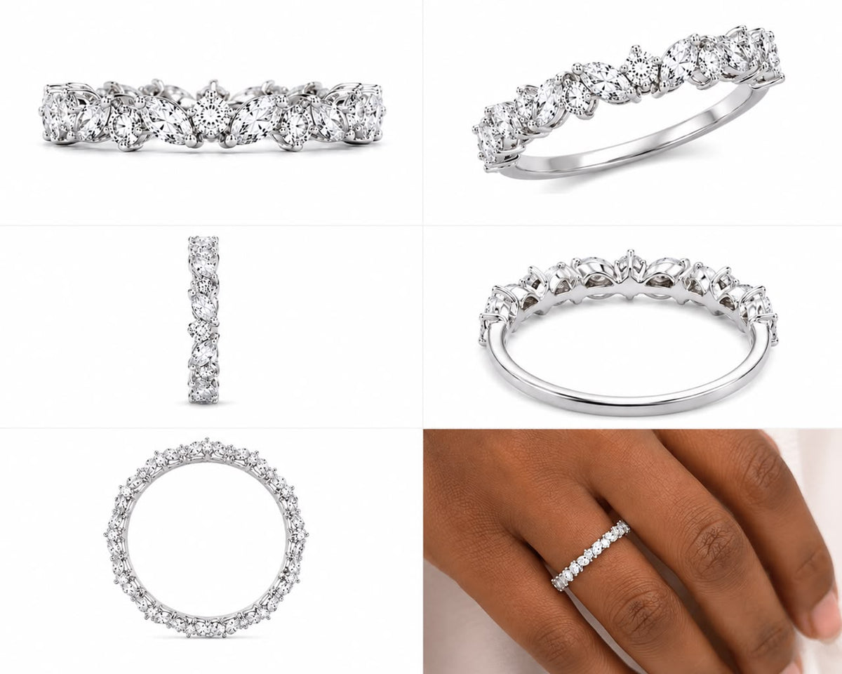 Celeste Marquise Eternity Ring