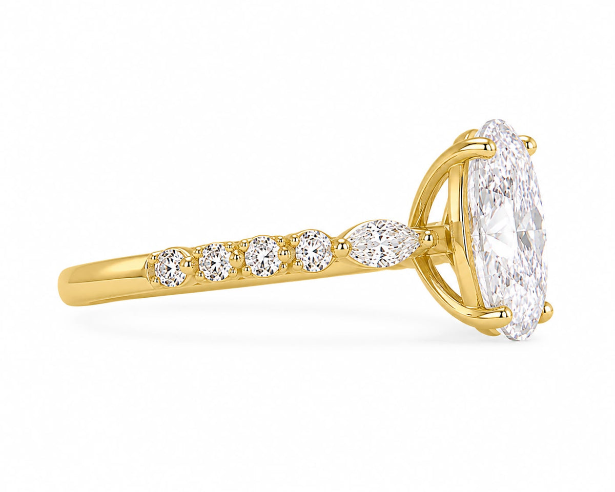 Celeste Oval Ring