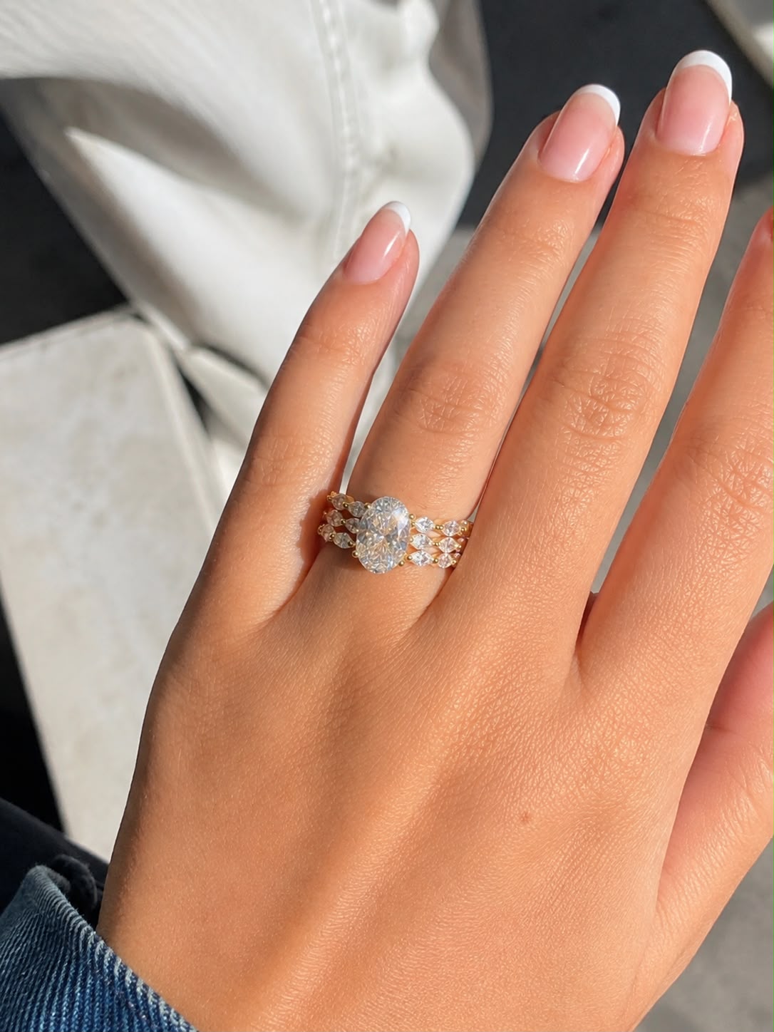 Elysian Three-Piece Ring Set