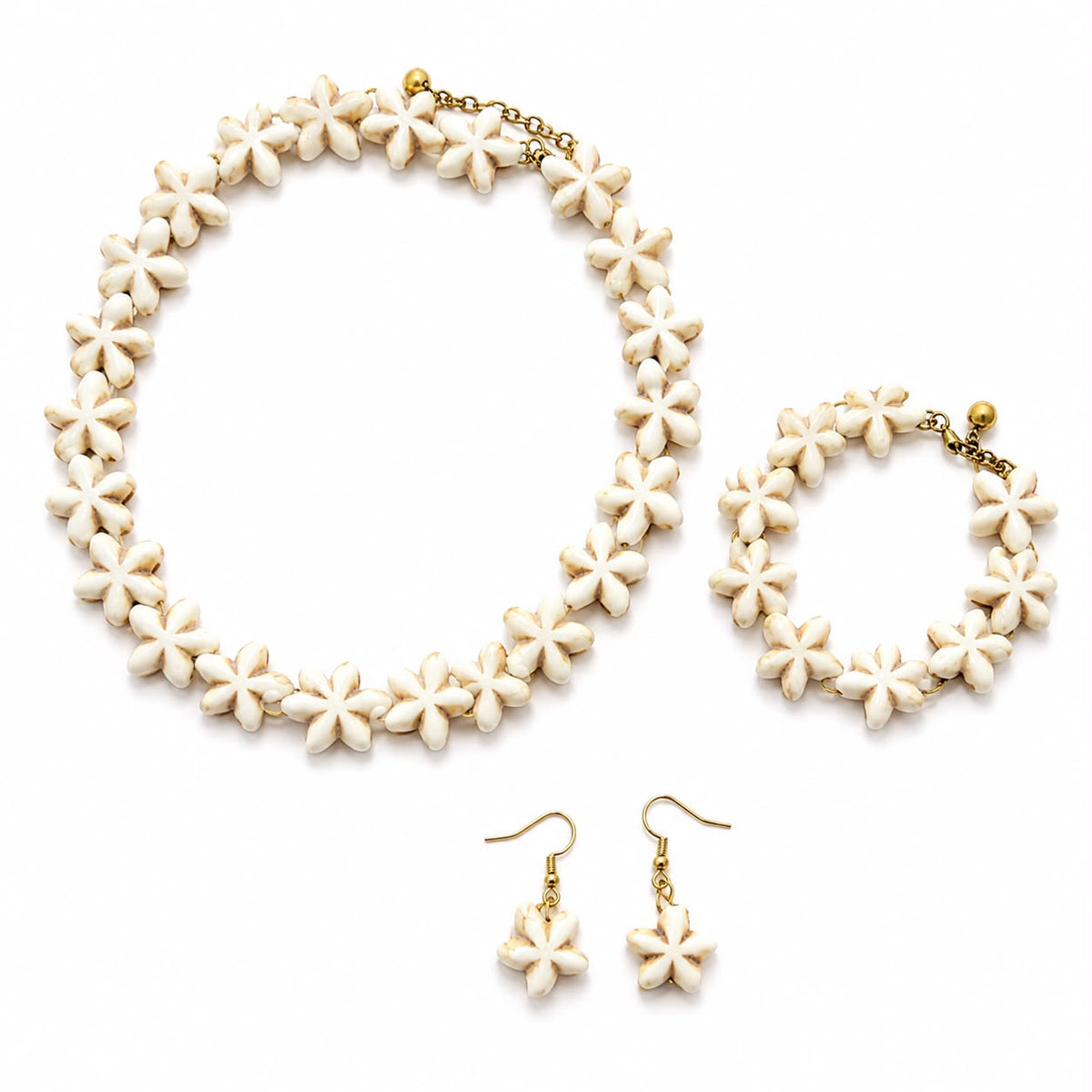Ivory Bloom Jewelry Set