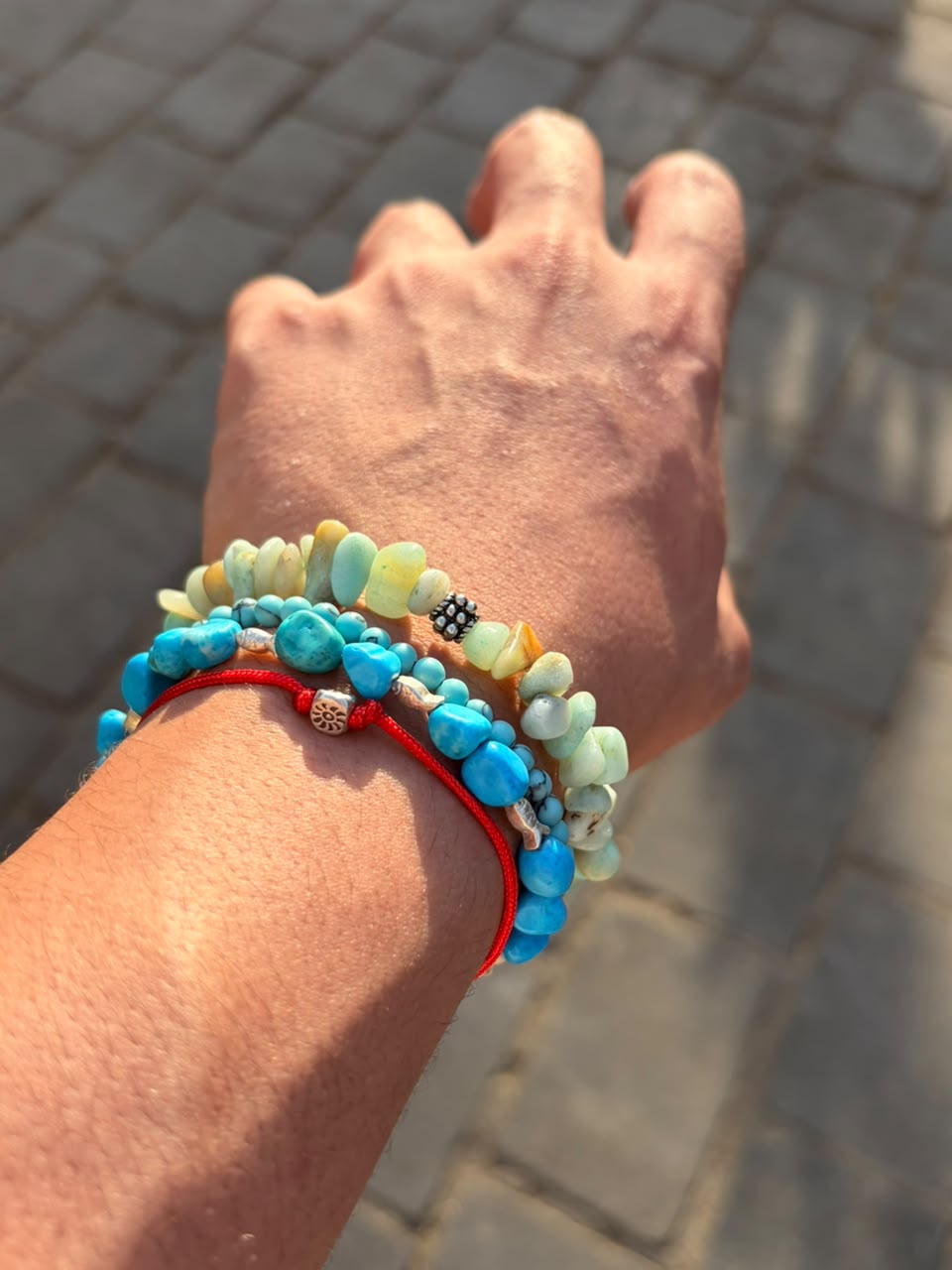 Red Sun Cord Bracelet