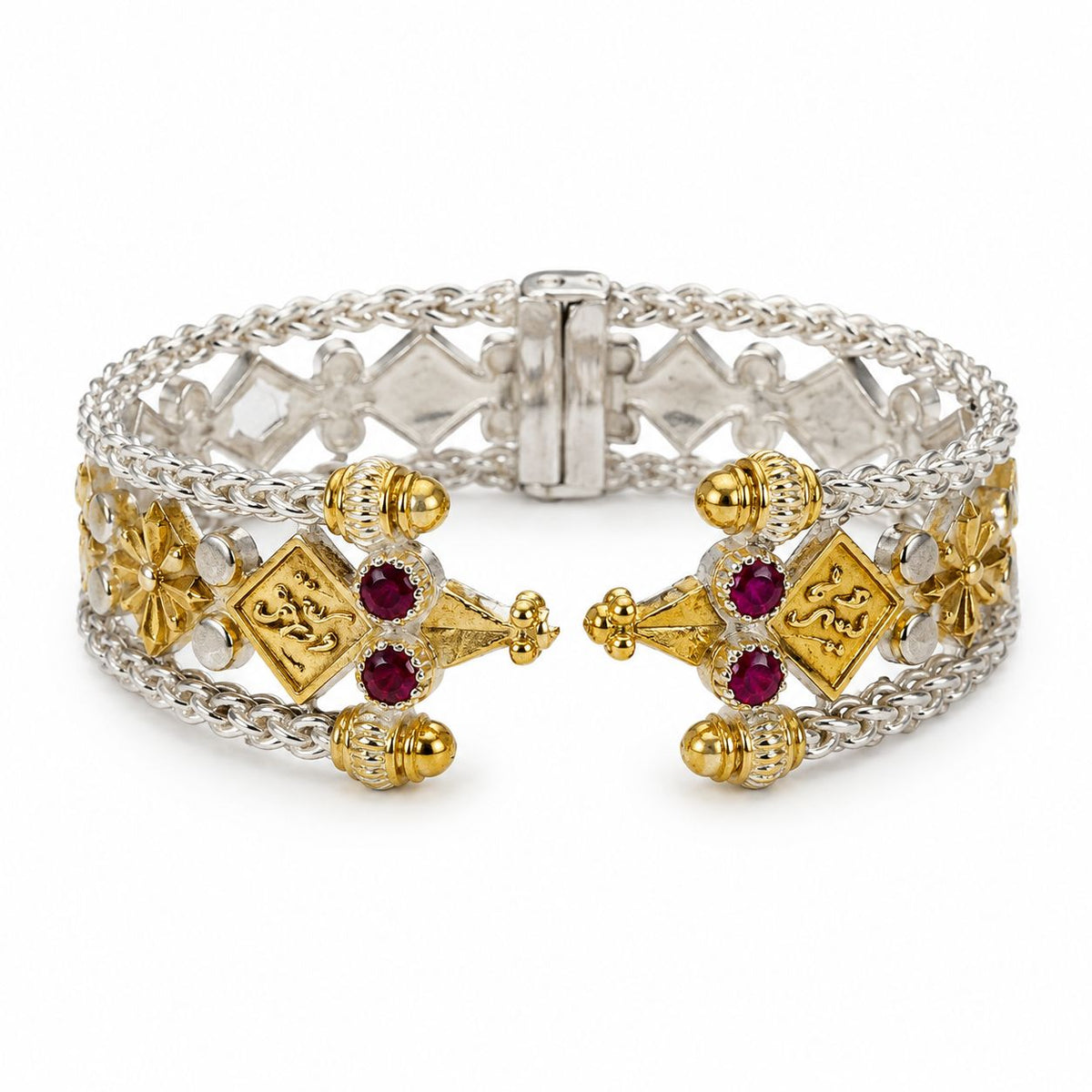 Ruby 925 Silver Bracelet