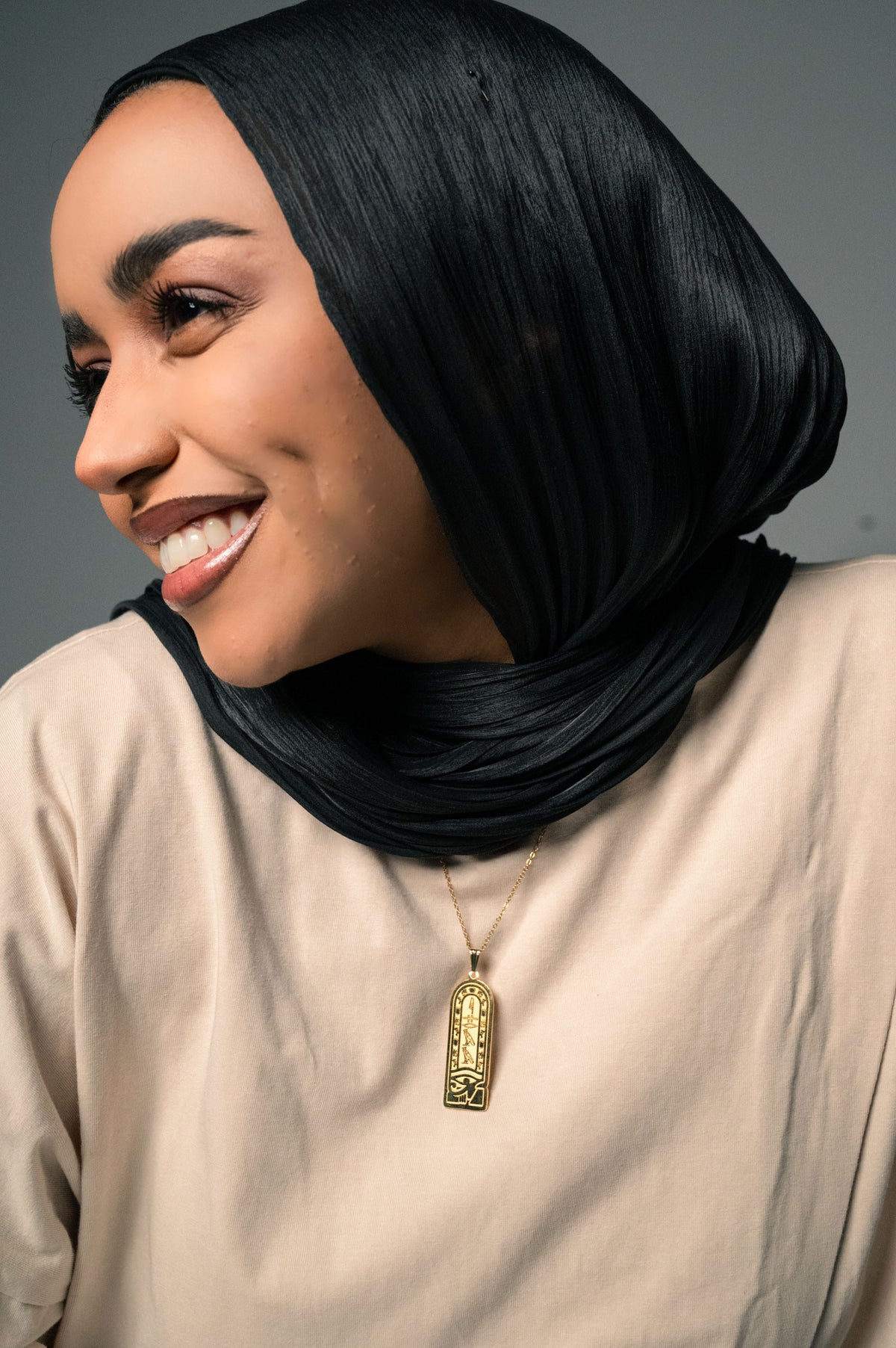 Cartouche Necklace سلسلة خرطوش فرعوني