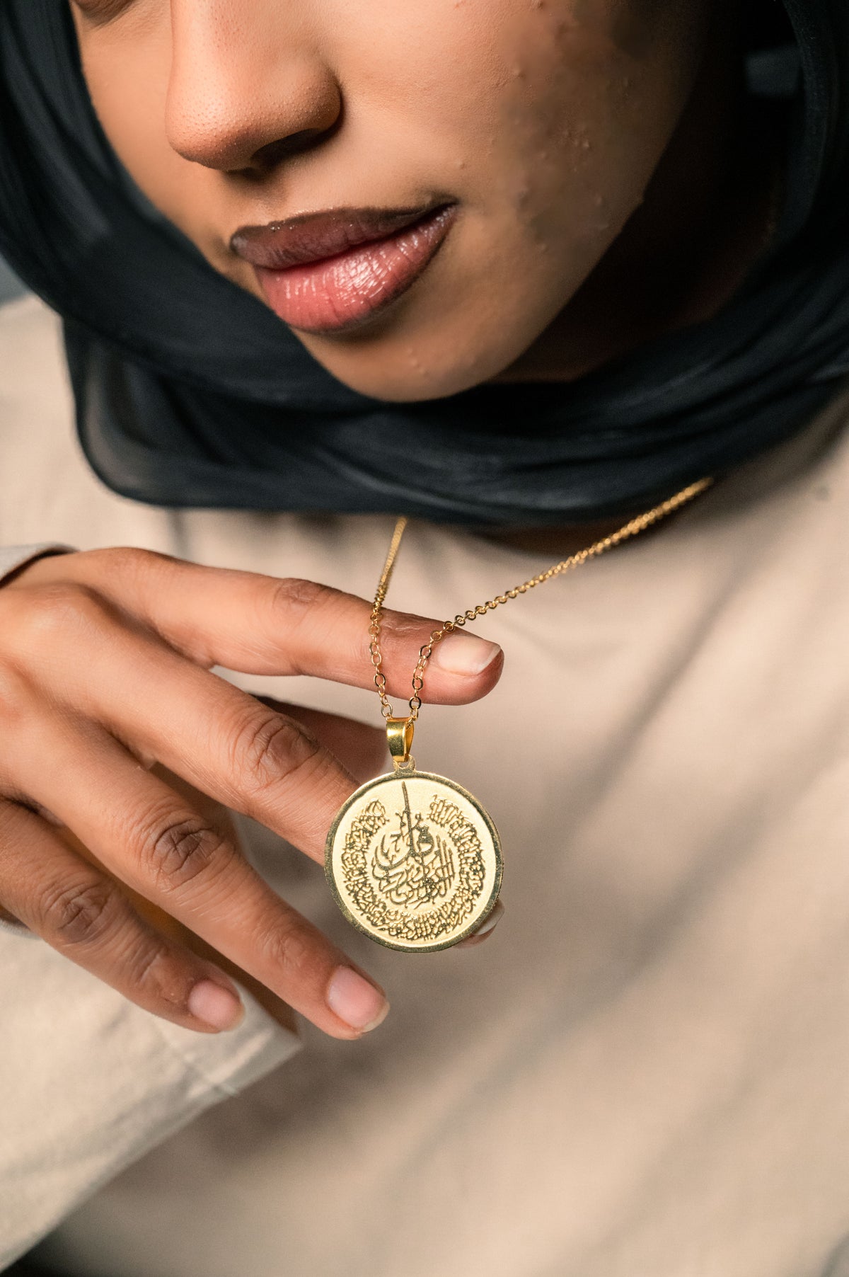 Round Circle Necklace
