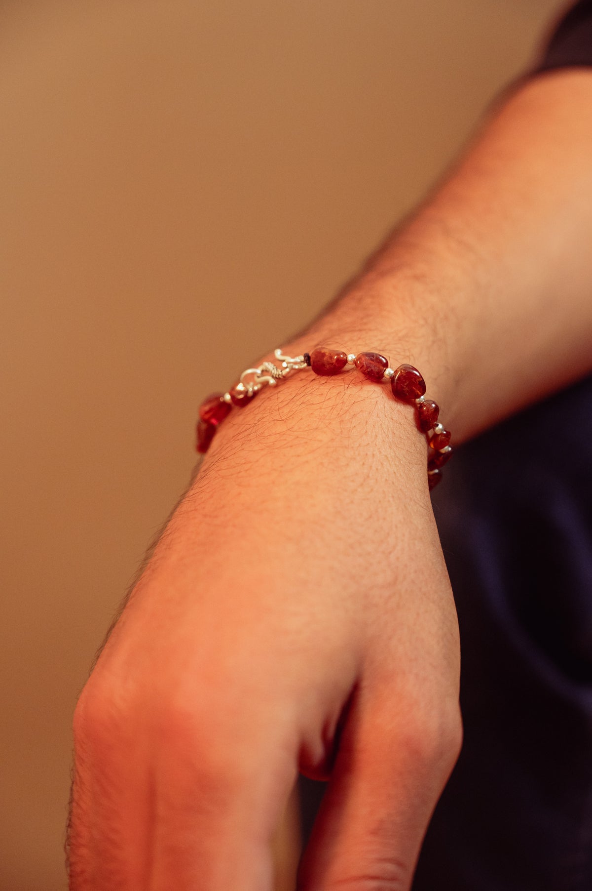 Silver Ember Bracelet