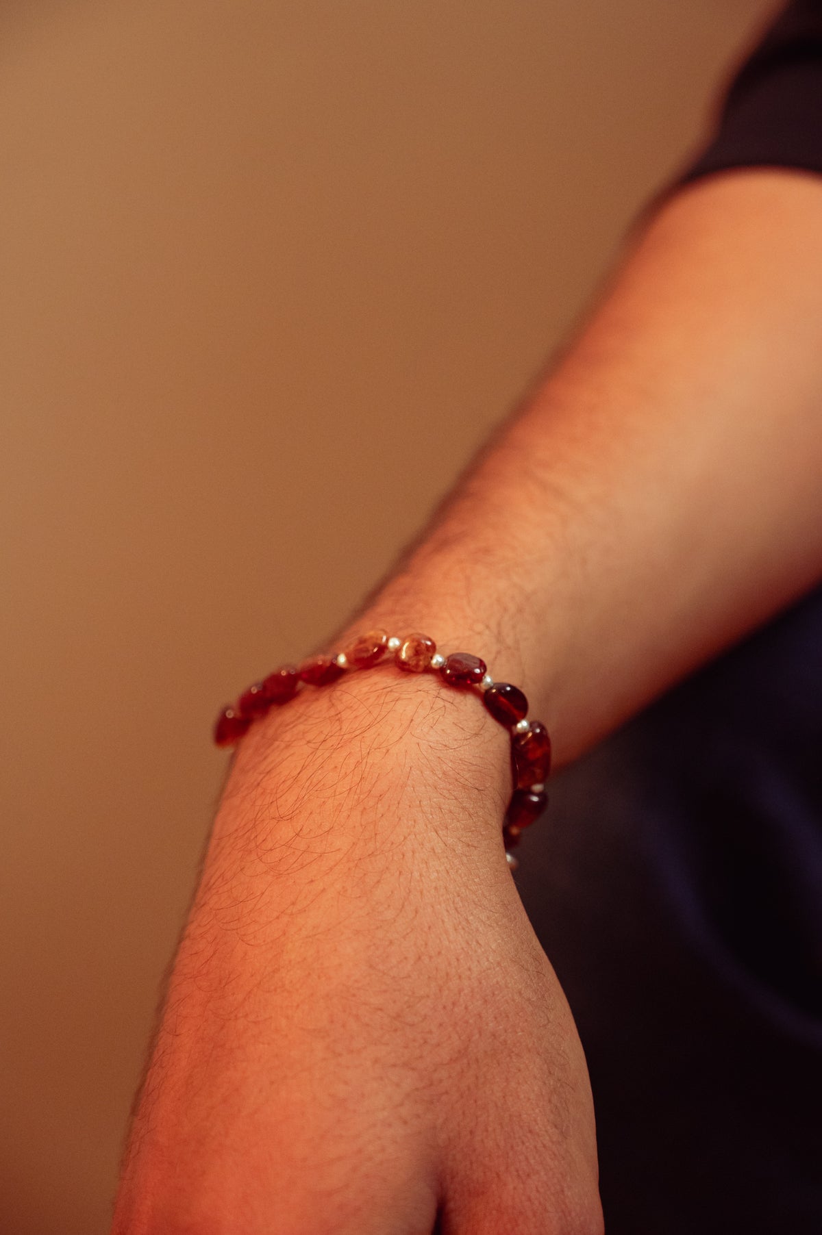 Silver Ember Bracelet