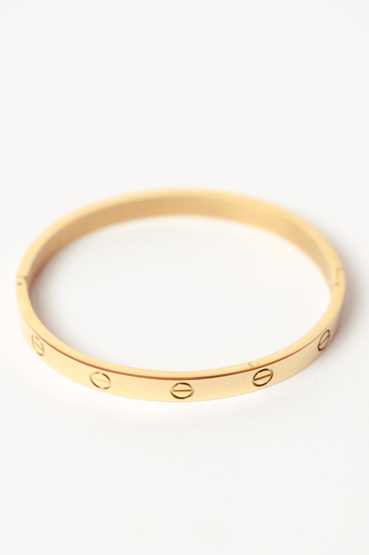 Gold Orbit Bangle