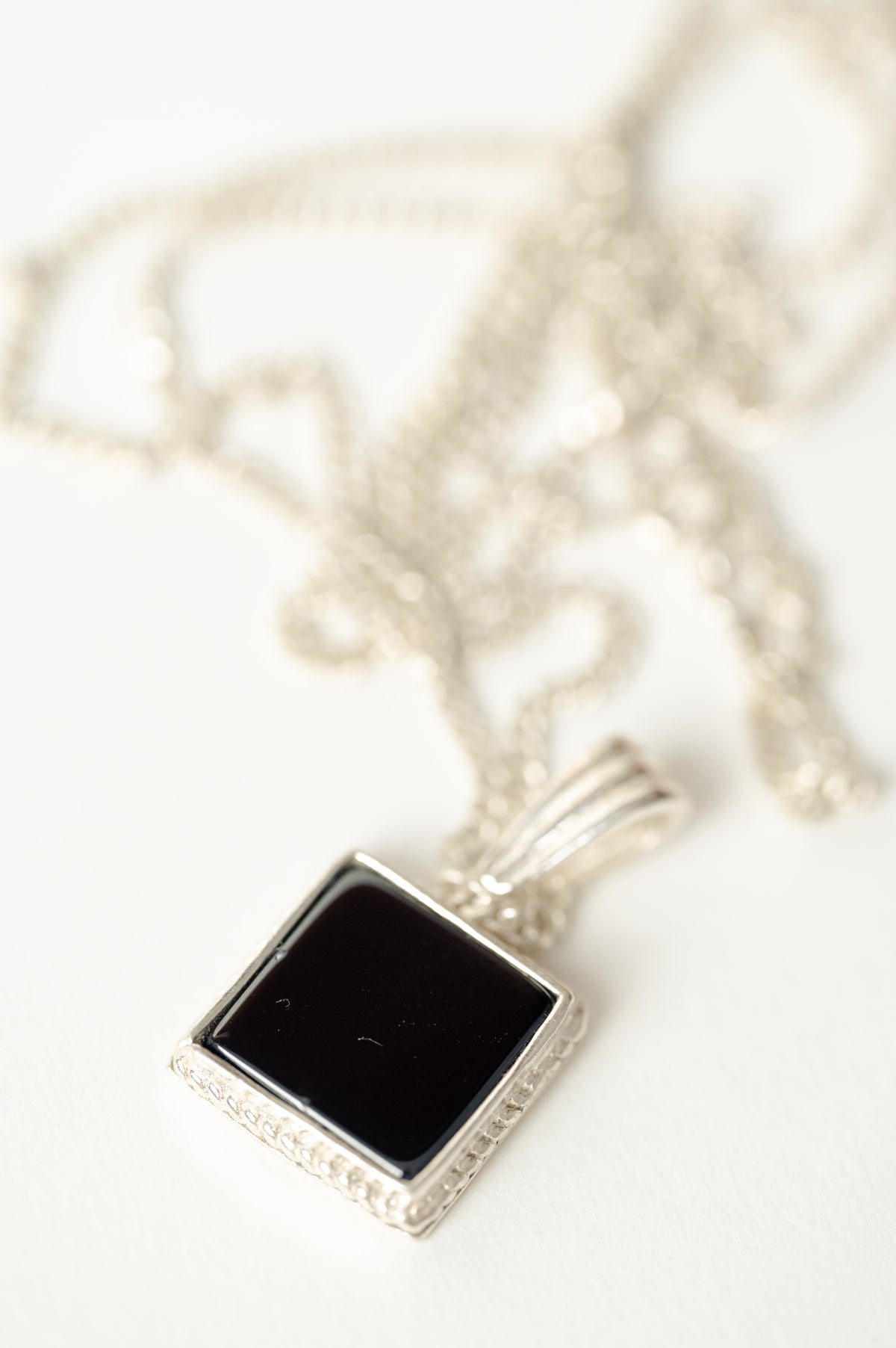 Bold Black Necklace