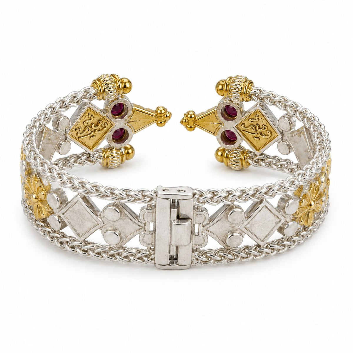 Ruby 925 Silver Bracelet