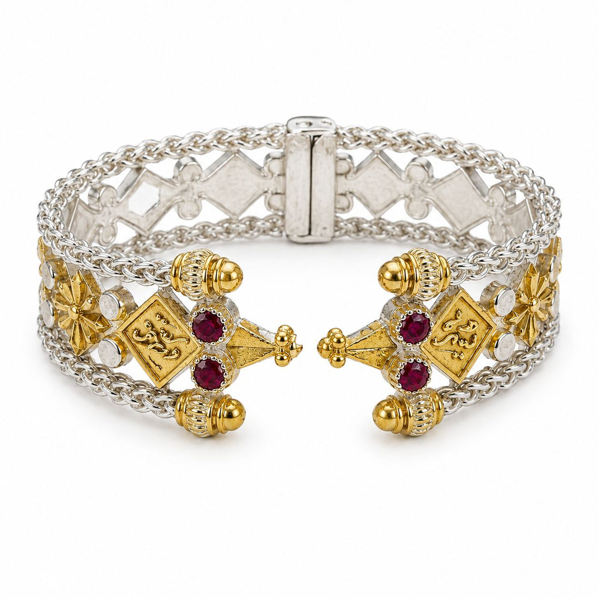 Ruby 925 Silver Bracelet